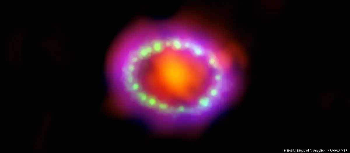 El estallido de la Supernova 1987A fue visible desde la Tierra.